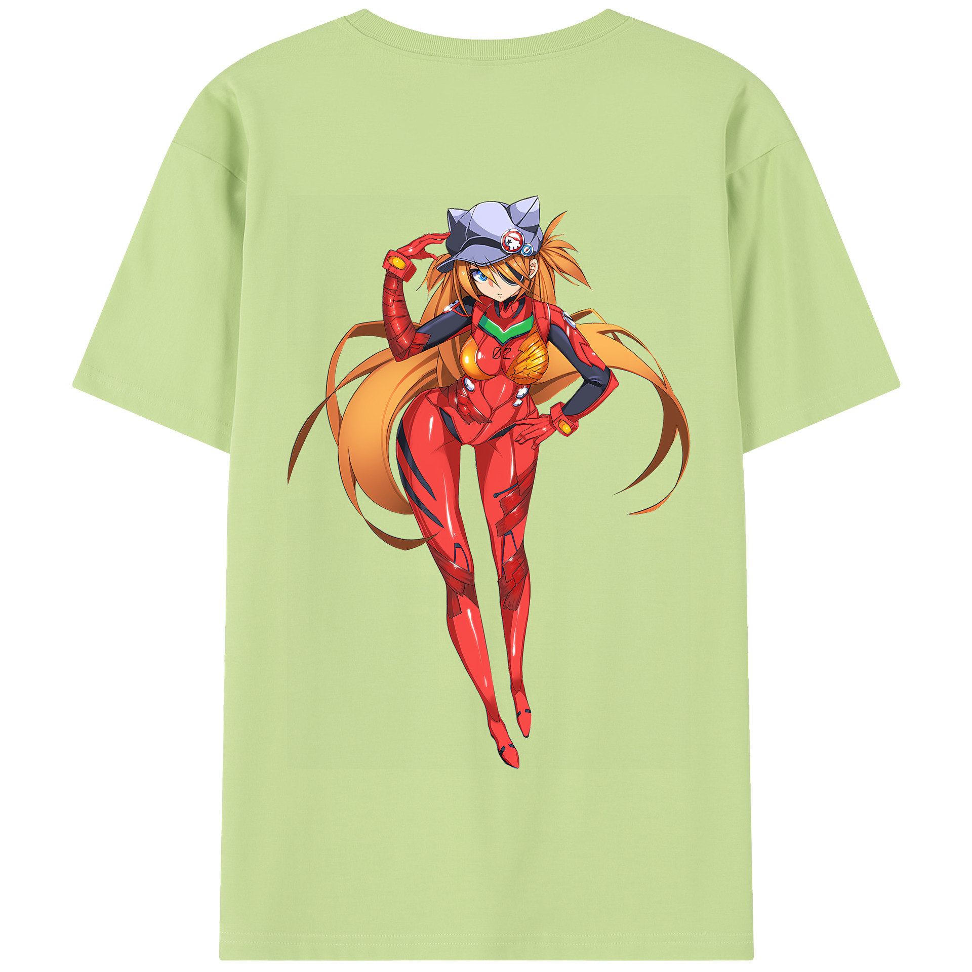 （画像用） EVA 新世紀エヴァンゲリオン 綿100％半袖Tシャツ（背面プリント）